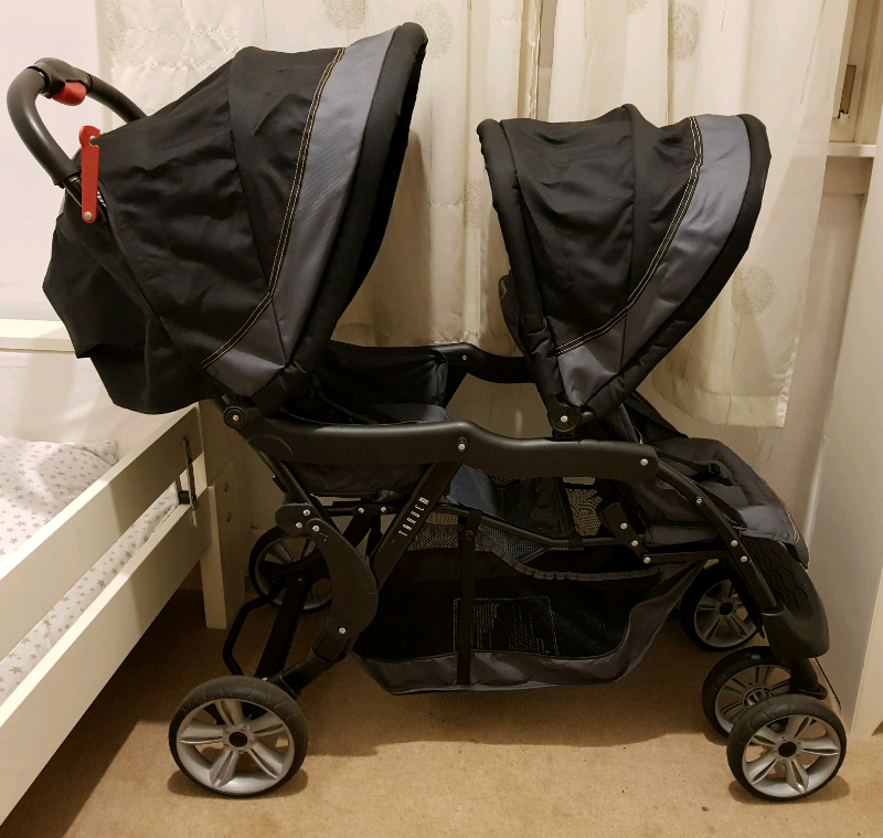 free double pushchair